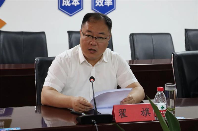 貴陽市政協副主席、清鎮市委書記付濤一行到明泰鋁業考察