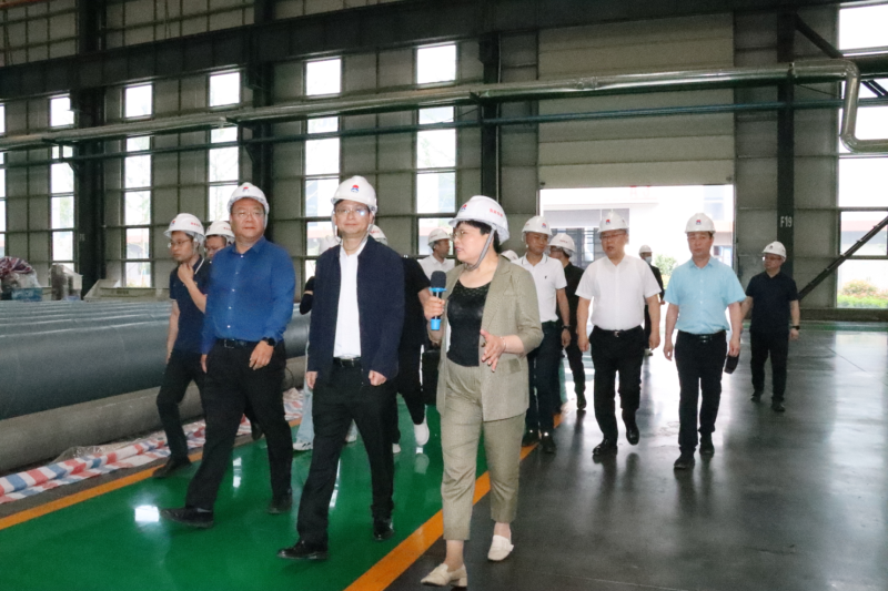 貴陽市政協副主席、清鎮市委書記付濤一行到明泰鋁業考察
